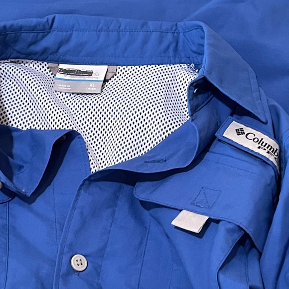 Columbia cobalt blue sun shirt - Picture 5 of 9